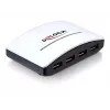 Hub USB DeLOCK 4 porte 5000 Mbit/s nero bianco