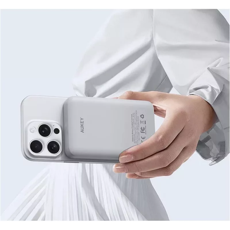 Powerbank portatile PB-MS04 bianco 10000mAh