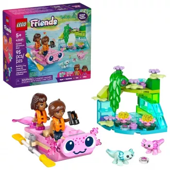 LEGO FRIENDS 42681 Barca avventura con axolotl