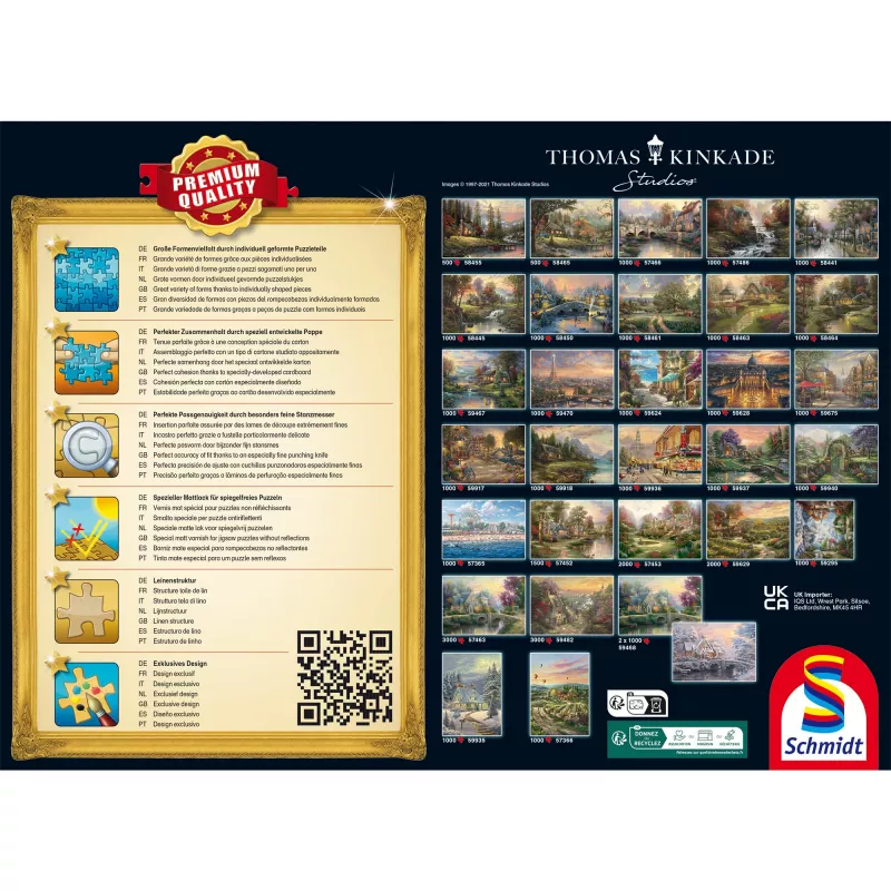 Puzzle Schmidt Spiele Thomas Kinkade Studios 
