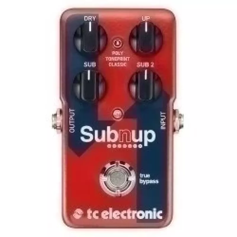 Pedale pitch-shifter octaver polifonico TC Electronic Sub 'N' Up (modello 000-DDQ00-00010)