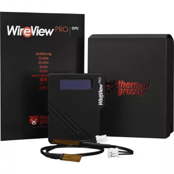 Thermal Grizzly 90° WireView Pro Reverse – misuratore di potenza GPU, 12VHPWR (TG-WV-90-P-H1R)