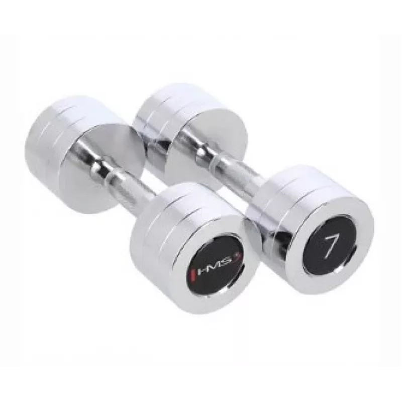HMS Fitness CHD07 manubrio a peso fisso 7 kg 2 pezzi
