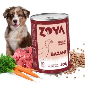 ZOYA fagiano – cibo umido per cani in scatola 400 g