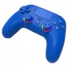 Controller LED wireless SUBSONIC SA5639-3 per PS4 e PC, gamepad wireless blu