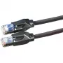 Cavo patch DTWYLER Cat.6 Class E S/FTP CU 7702 flex LSOH Hirose TM21 nero 1m