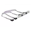 Delock Staffa slot, 2 x porta seriale (DB9 maschio), 40 cm
