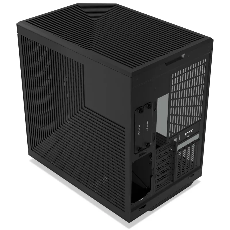 HYTE Y70 CS-HYTE-Y70-B case PC Midi Tower, E-ATX, vetro temperato, Pitch Black