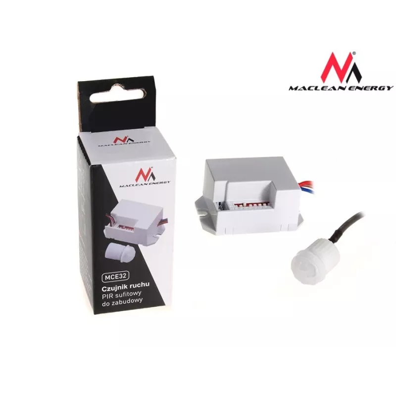 Rilevatore di movimento a infrarossi passivo Maclean MCE32