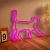 Lampada decorativa neon LED MANTA SNL70PK Style Neon Lights CAT 2 rosa (modello SNL70PK)