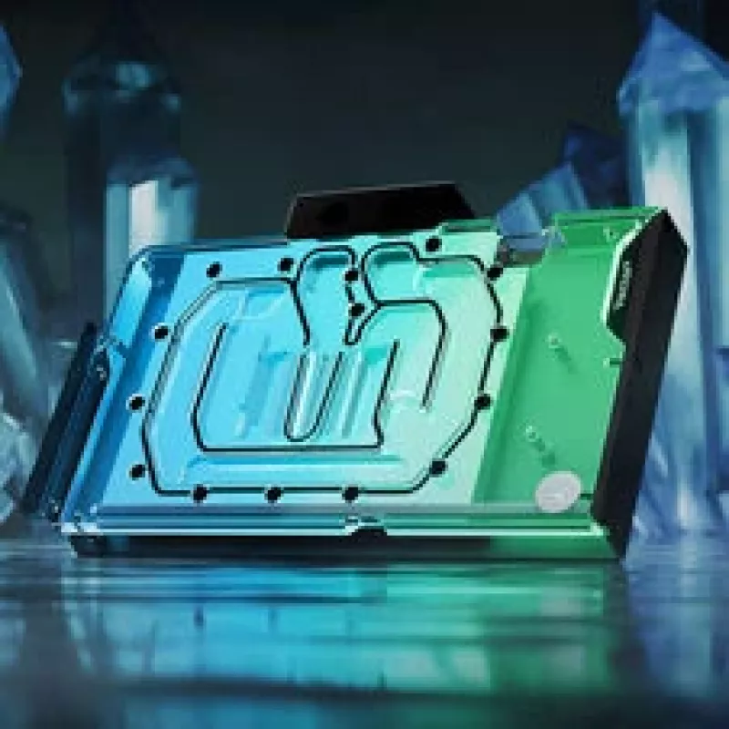 EKWB EK-Quantum Vector³ Suprim RTX 5090 dissipatore GPU a liquido, D-RGB, Backplate - acrilico
