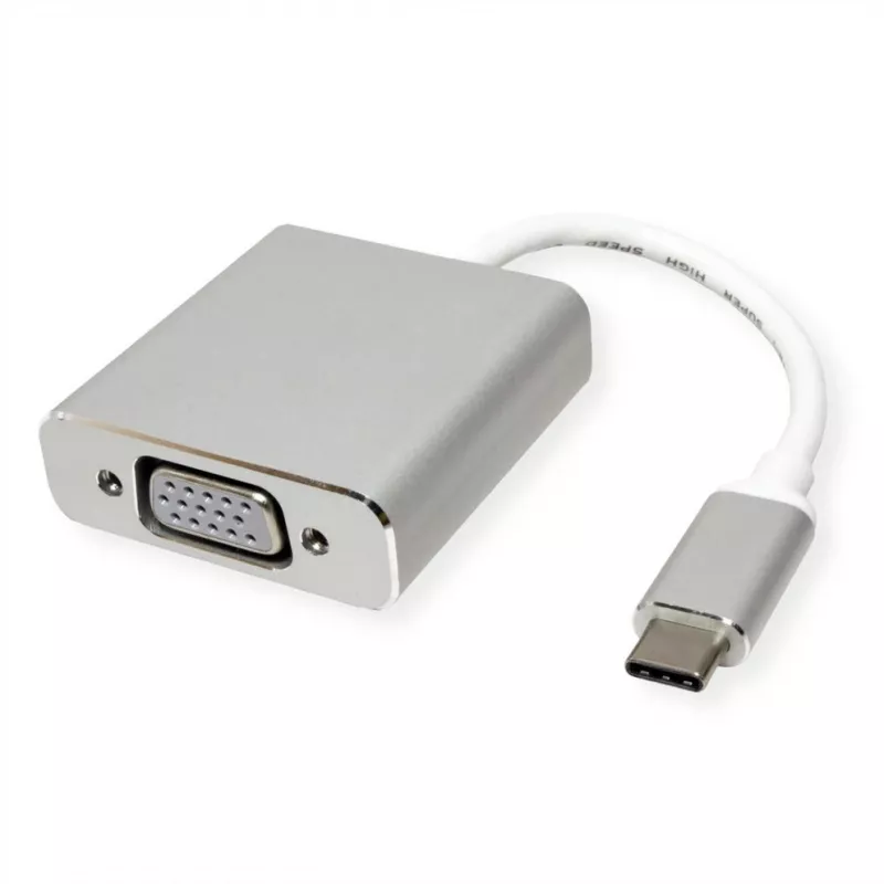 ROTRONIC-SECOMP Roline - Adattatore video - USB-C maschio a adattatore VGA