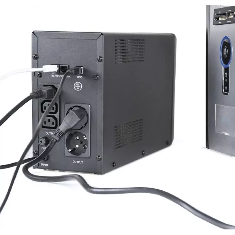 Gembird EG-UPS-035 UPS (gruppo di continuità) Line-Interactive 2 kVA 1200 W 5 uscite AC