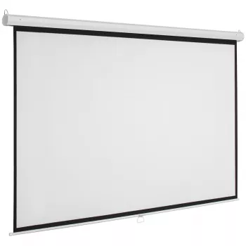 Schermo di proiezione manuale Sponge ES-1, 180 x 180 cm (montaggio a parete/soffitto, a scomparsa)