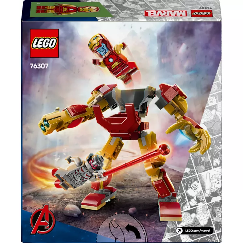 LEGO MARVEL 76307 Mech Iron Man vs. Ultron