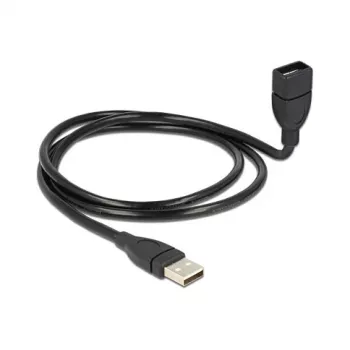Cavo USB DeLOCK 1 m USB 2.0 USB A nero