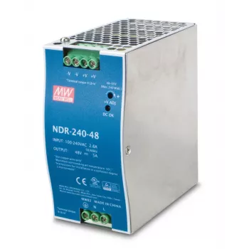 PLANET PWR-240-48 alimentatore unità 240 W blu, grigio