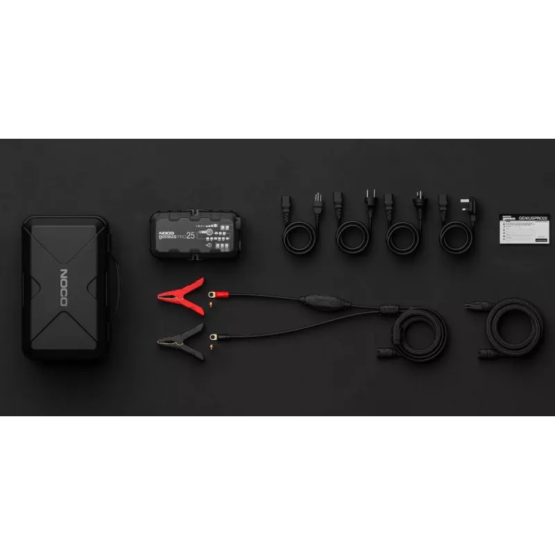 Caricabatterie NOCO GENIUSPRO25 25A caricabatterie intelligente multi-batteria per batterie al piombo-acido e al litio