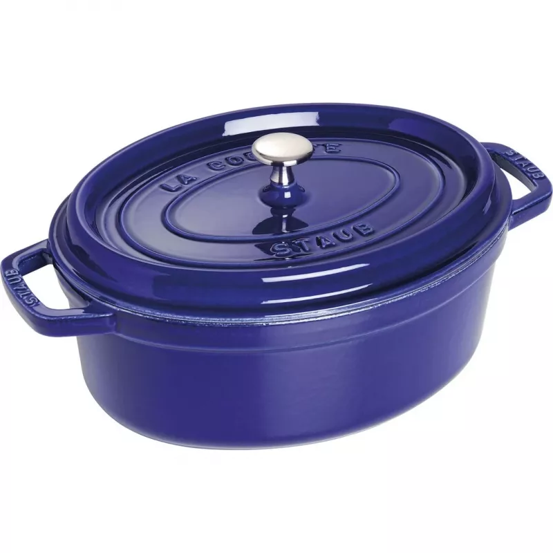 Cocotte in ghisa Staub 4,25 L, 29 cm, blu