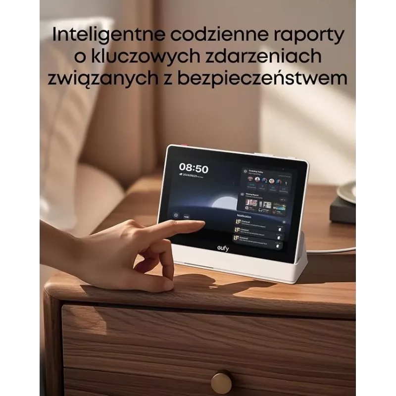Assistente per la sicurezza domestica Anker Eufy T87A03W1 dispositivo smart nero/bianco