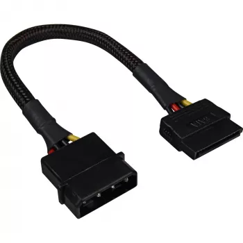 Cavo adattatore di alimentazione SATA Sharkoon 15 cm — adattatore per connettori di alimentazione SATA