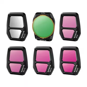 Set di filtri Sunnylife A3S-FI929 6 pz. per AIR 3S — set di filtri per obiettivo fotocamera, 6 pz.