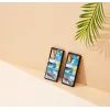 Custodia protettiva iKins per Samsung Galaxy Note 20, azzurro cielo, fit sottile