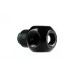 Raccordo rapido in metallo BitsPower BP-MBQR-C per raffreddamento a liquido per computer, ottone, nero