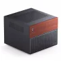 Jonsbo N4 Case Microtower Nero Acciaio robusto Case PC compatto