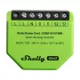 Dimmer da incasso Shelly Dimmer Gen3 — LED max 150W, alogeno max 200W, 220–240V, wireless, nero/lime