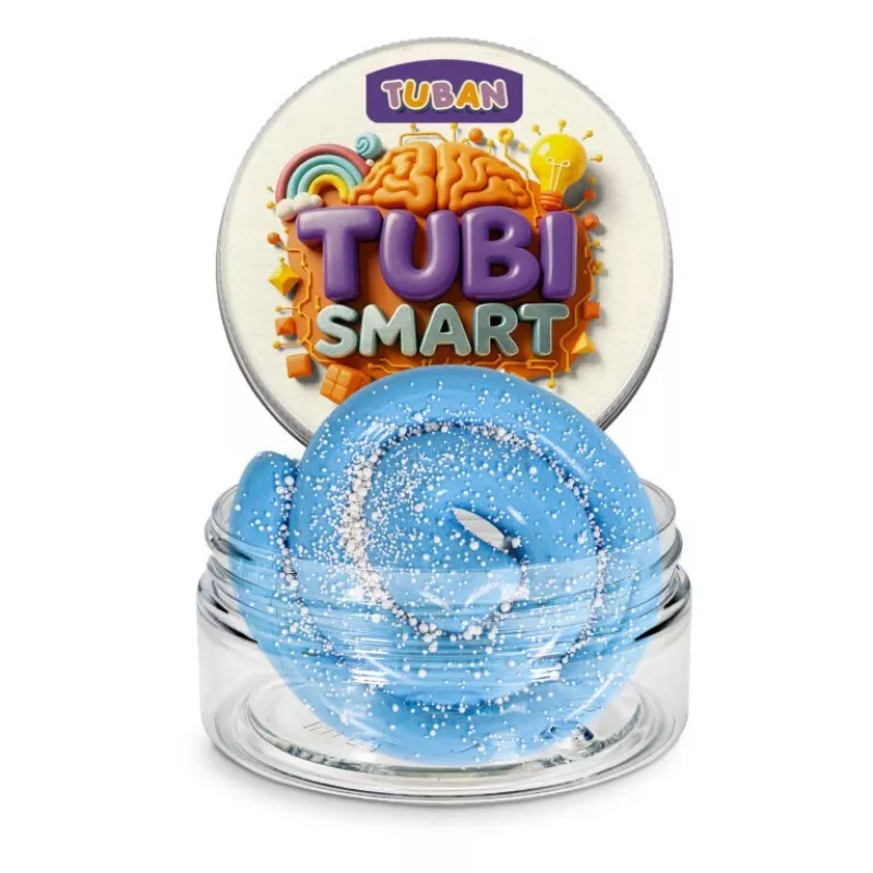 Pasta modellabile TUBAN Tubi Smart – Blue Sky, 50 g