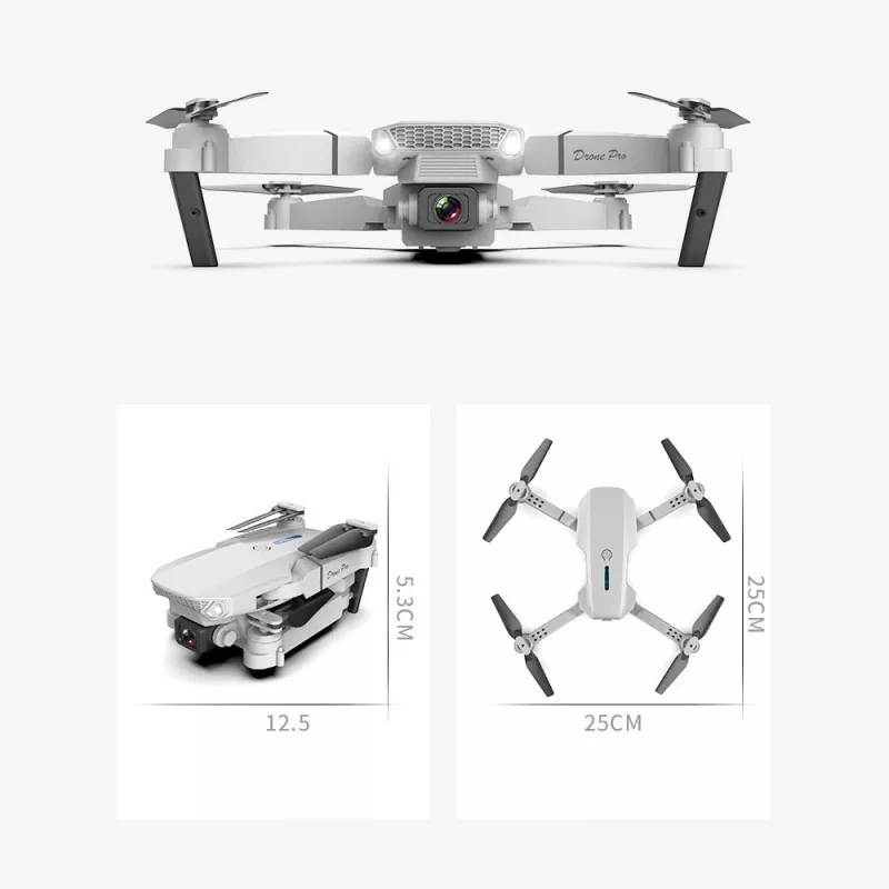 Extralink E88 Pro drone con tre batterie 1800mAh e custodia da trasporto