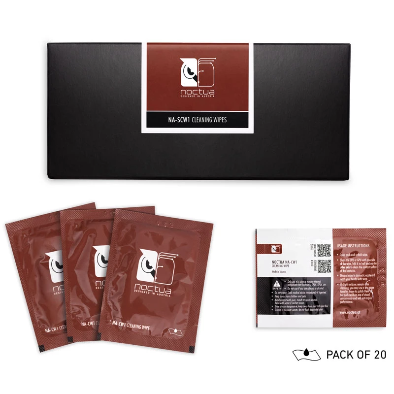 Panni per preparazione superfici Noctua NA-SCW1, 20 pz., 150×120 mm