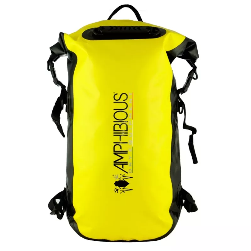 Zaino impermeabile anfibio Kikker 20L giallo P/N: ZSA-5020-04