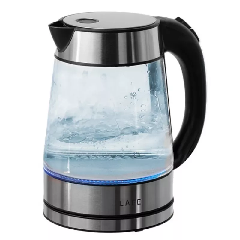 Bollitore in vetro LAFE LAFCZA47618 – capacità 1,5 L, 100% riciclabile