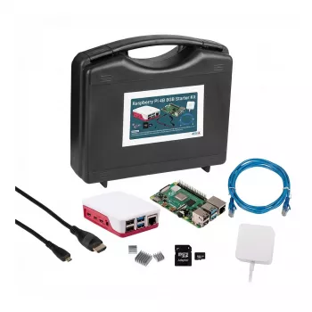 Siwa Raspberry PI4B - 8GB - Full AI con case rosso/bianco (SI-RPI4B-FULL8GB)