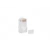 Connettore RJ-45 LANBERG PLU-6000 per cavi Cat6 U/UTP, trasparente/bianco, confezione da 100