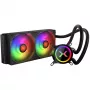 HydroX 240 ARGB, raffreddamento a liquido nero