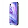 Vetro protettivo per display Tellur Cover Glass print per iPhone XR con design piuma stampato