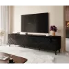 Mobile TV ABETO 200x42x52 nero lucido