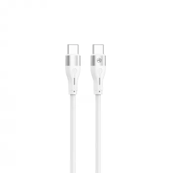 Cavo USB Type-C Tellur TLL155501 1 m, PD 60 W, bianco