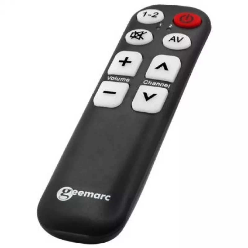 Telecomando universale Geemarc TV-5 caratteri grandi con funzione di apprendimento