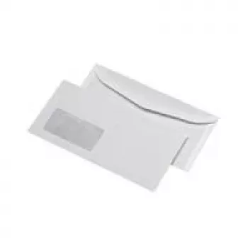 Busta MAILmedia 20233/0 C6/5 bianca 114 x 229 mm con finestra