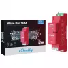 Relè a semiconduttore Shelly Qubino Wave PRO 1PM rosso 16A 110-240V