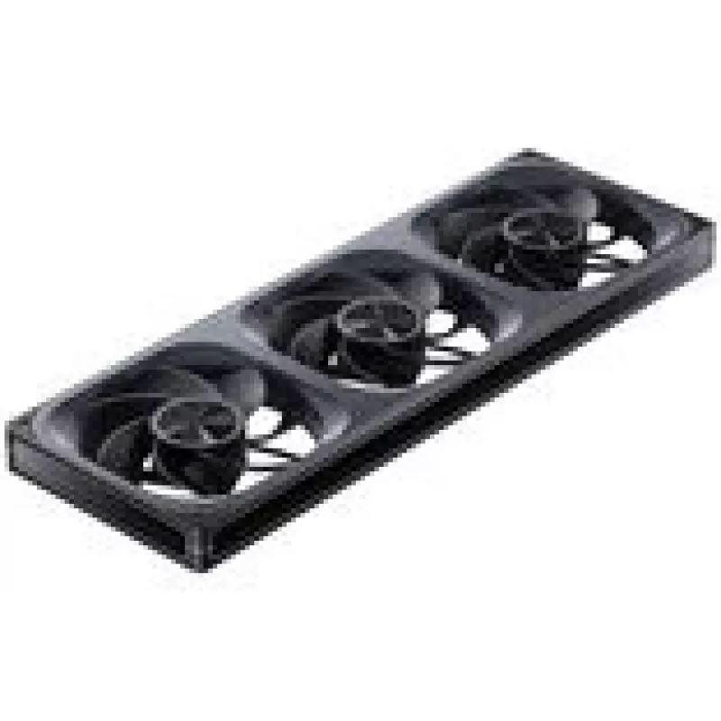 Ventola per case Jonsbo ZA-420BR PWM Reverse ARGB — 3×140 mm, nero