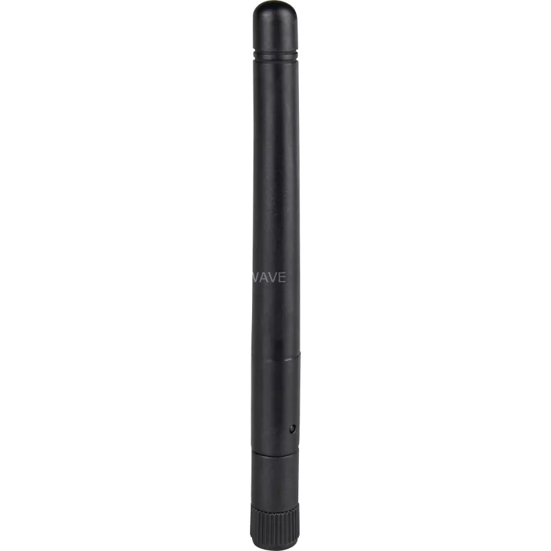 Delock 88339 antenna Wi-Fi 802.11 b/g/n, RP-SMA, 2 dBi, omnidirezionale, con snodo orientabile, nera