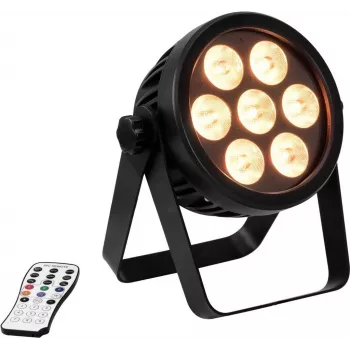 Faro LED EUROLITE 7C-7 Silent slim 7W RGB – corpo illuminante LED RGB 7W