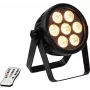 Faro LED EUROLITE 7C-7 Silent slim 7W RGB – corpo illuminante LED RGB 7W