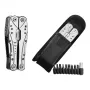 Extralink Multitool, coltellino tascabile 23-in-1, con custodia, argento