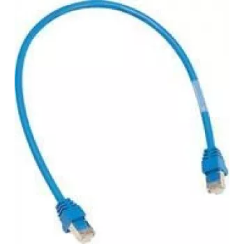Cavo patch Ethernet Hager ZZ45WAN100, RJ-45 su RJ-45, blu, 1 m